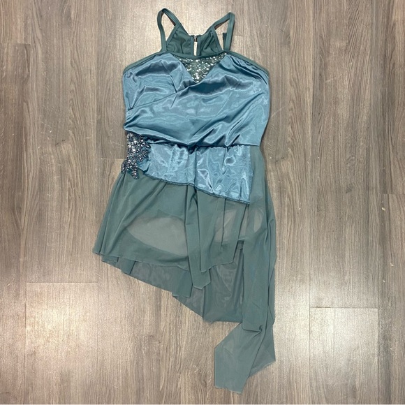 Weissman Green Lyrical Dance Costume - Picture 2 of 6
